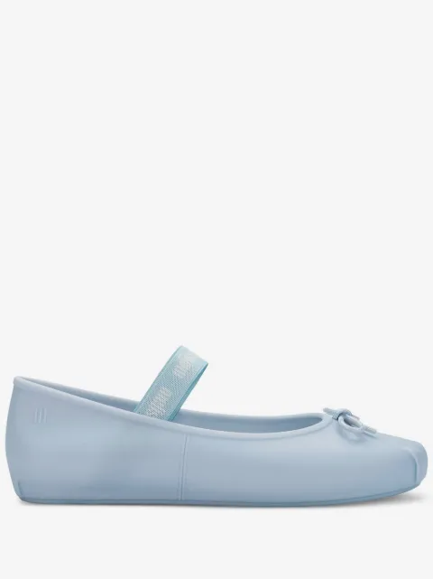 Melissa Sophie bow-detail ballet flats