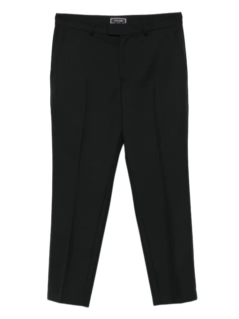 STYLAND pressed-crease trousers