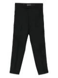 STYLAND leather-panelled trousers - Black