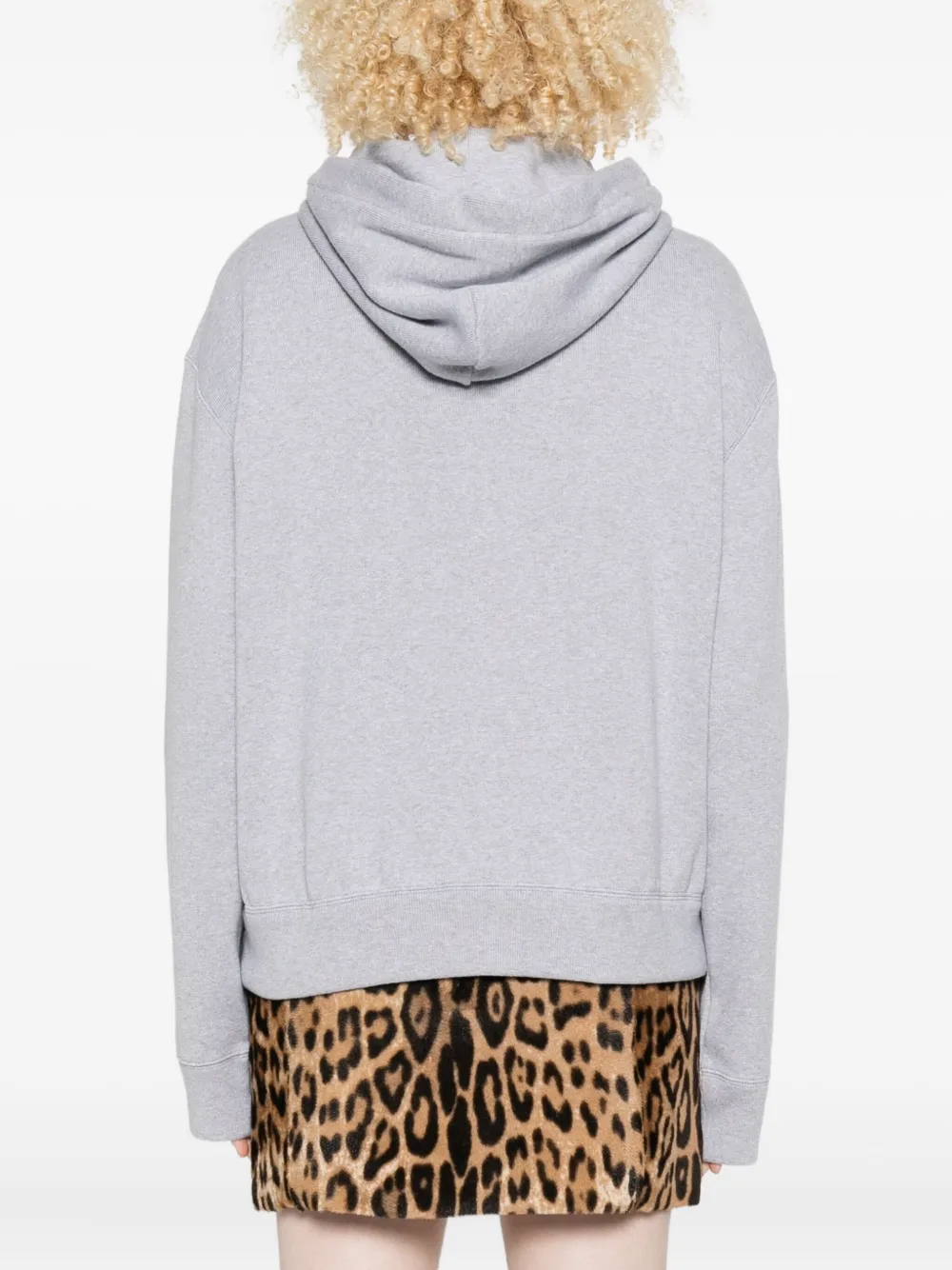 Miu Hoodie met rits Grijs