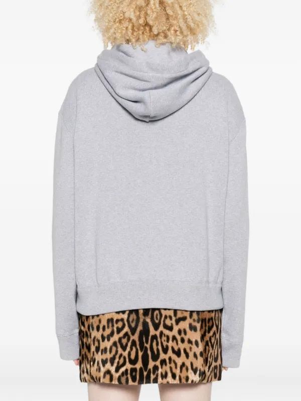 Miu Miu zip-up Hoodie | Grey | FARFETCH RO