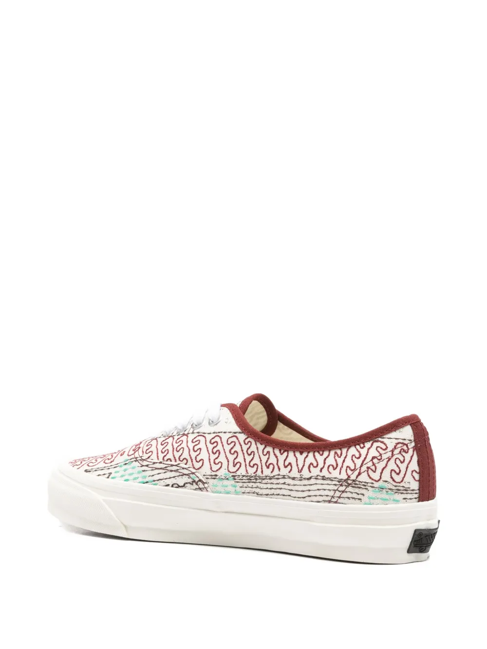 Vans Lx Authentic 44 Persian Rug Sneakers In White