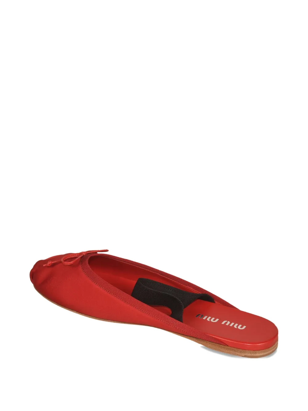 Miu Muiltjes met strikdetail Rood