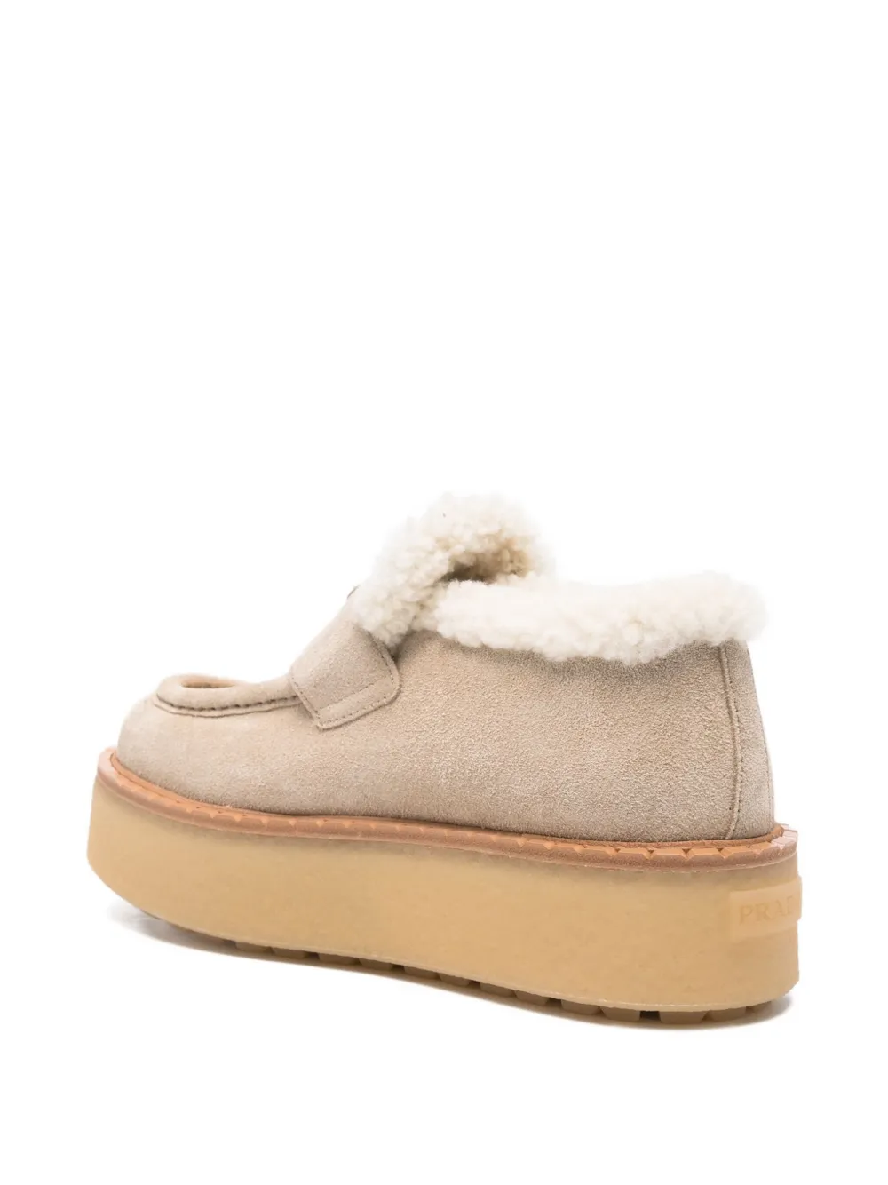 Prada Suède loafers Bruin