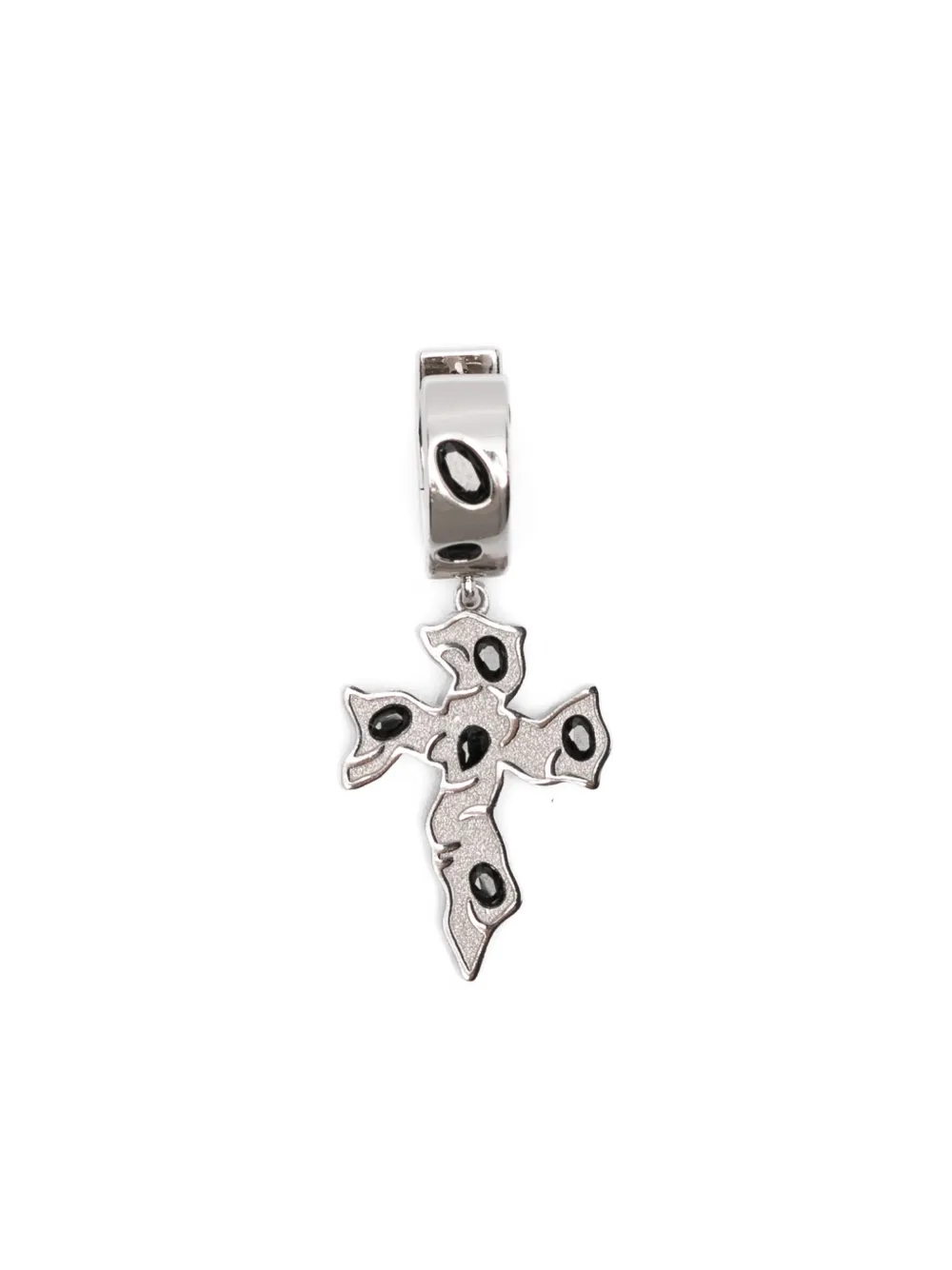 DARKAI Tipsy Cross earrings | Silver | Image 1