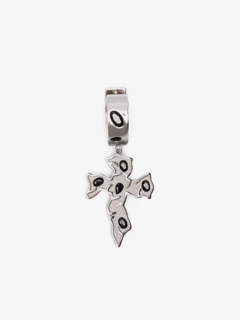 DARKAI aretes Tipsy Cross