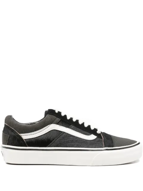 Vans baskets à empiècements