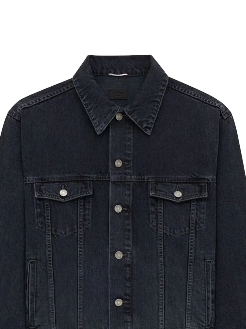 Saint Laurent Klassische Jeansjacke In Blue