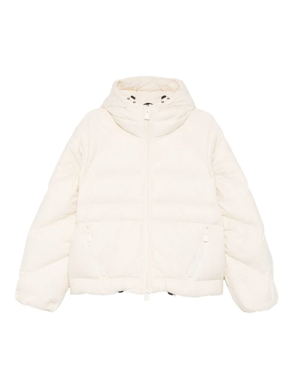 Bacon zip-fastening puffer jacket | Neutrals | Image 1