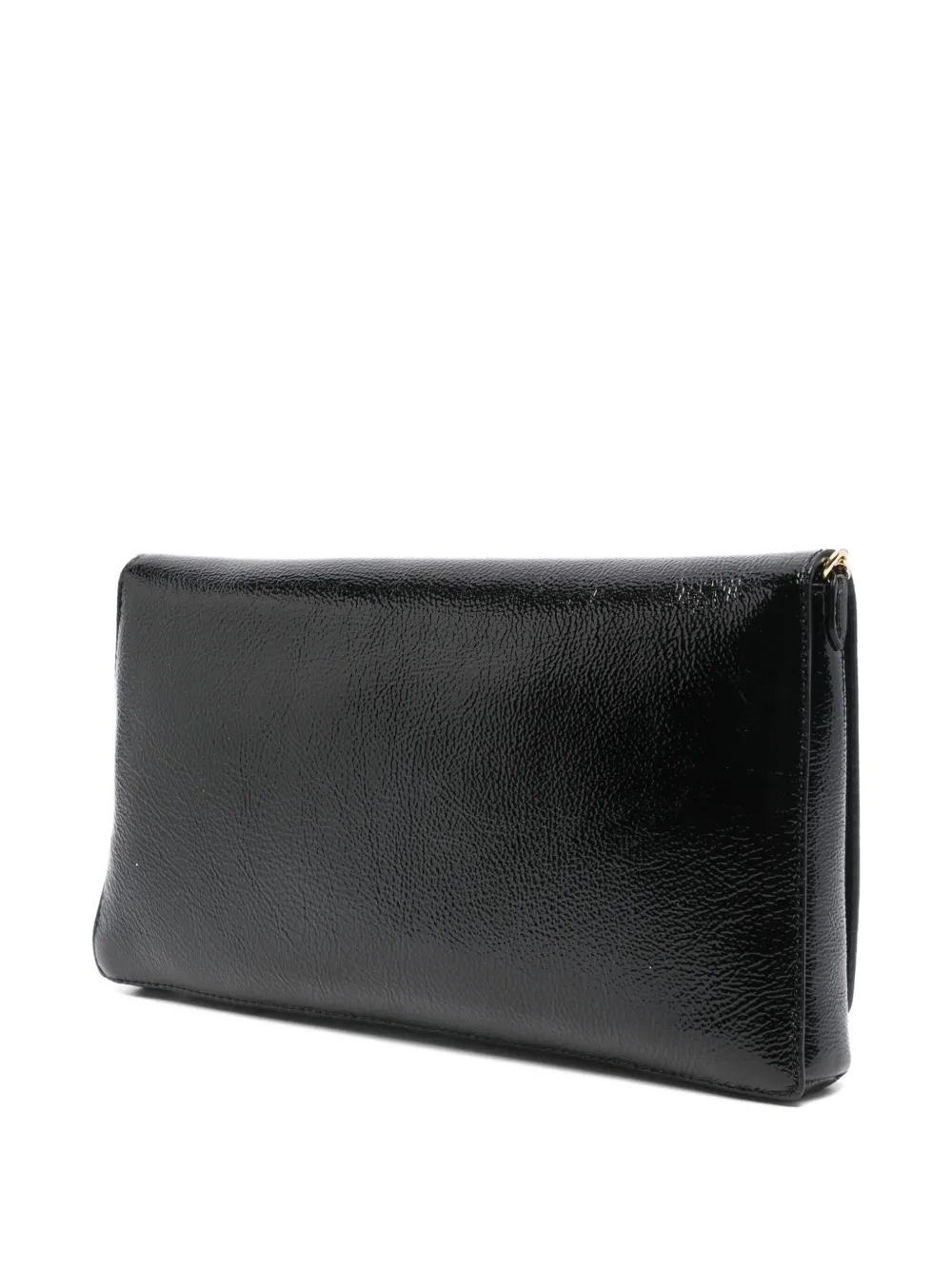 Orciani Leren clutch - Zwart