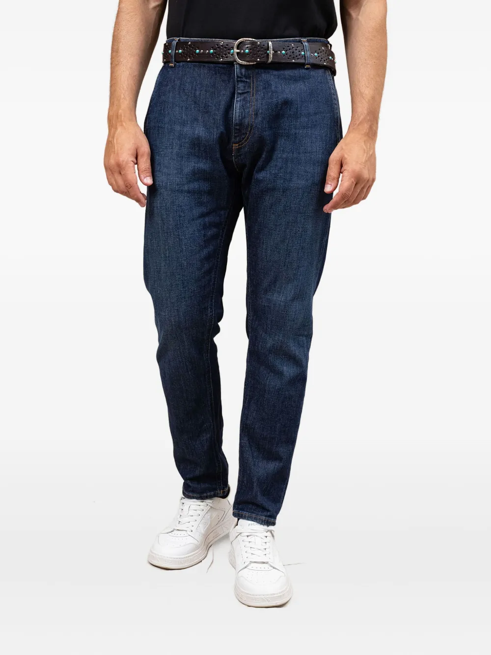 DONDUP washed jeans Blauw