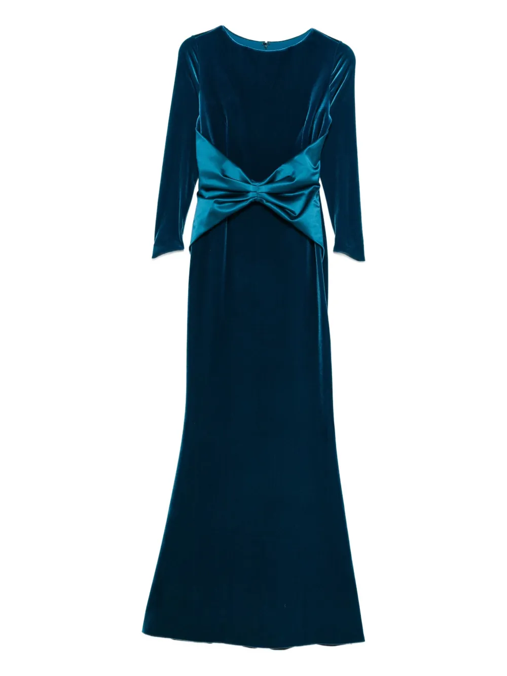 CHIARA BONI La Petite Robe velvet maxi dress – Blue