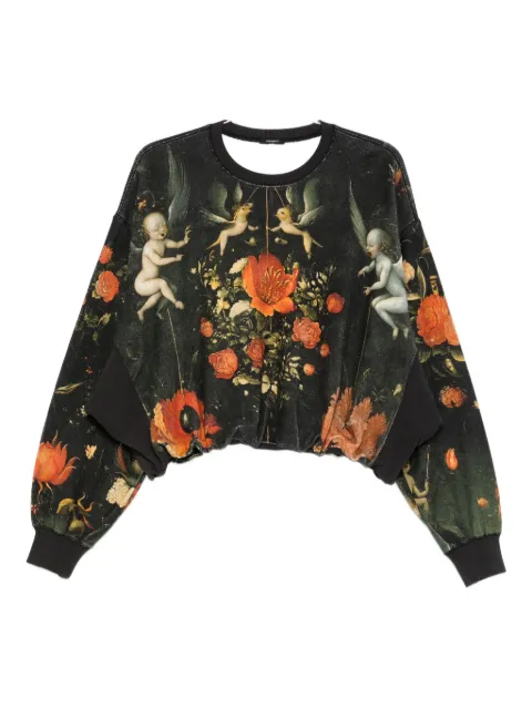 R13 printed sweatshirt