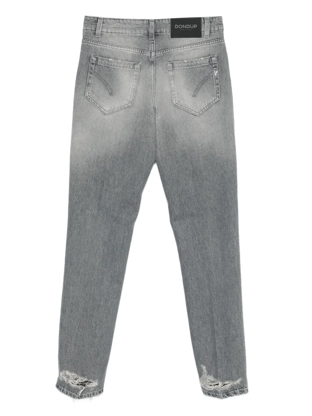 DONDUP five-pocket distressed-hem jeans | Straight-Leg Pants | Image 2
