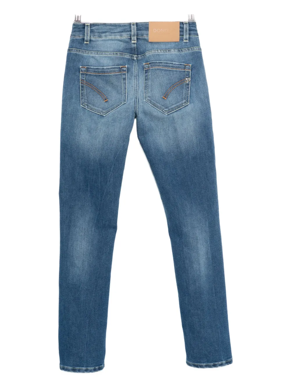 Dondup Monroe Low-rise Skinny-leg Jeans In Blue