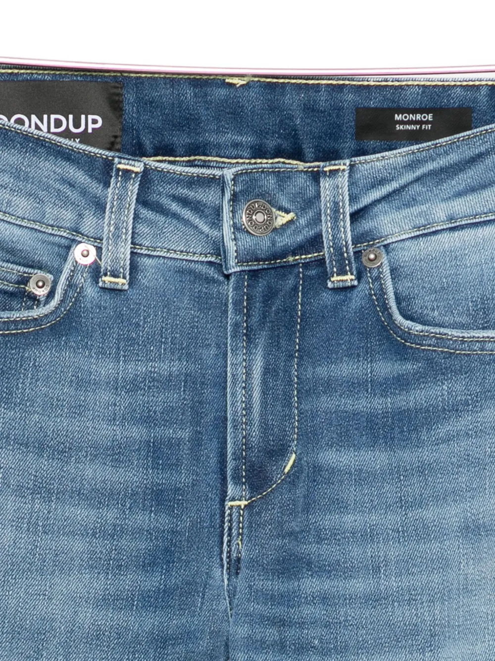 Dondup Monroe Low-rise Skinny-leg Jeans In Blue