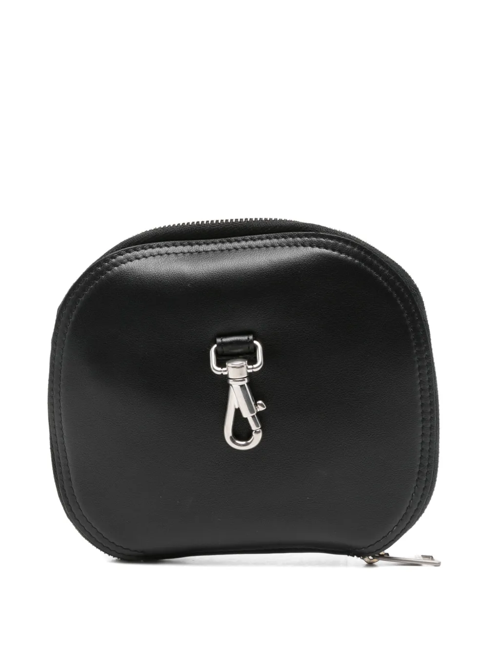 Tod's wallet-appliqué tote bag - Zwart
