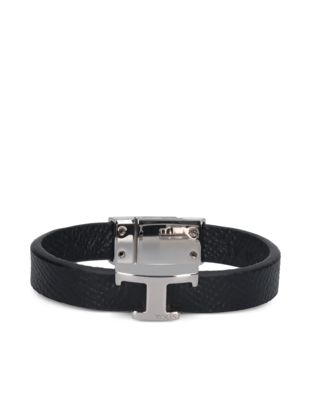 t-logo leather bracelet