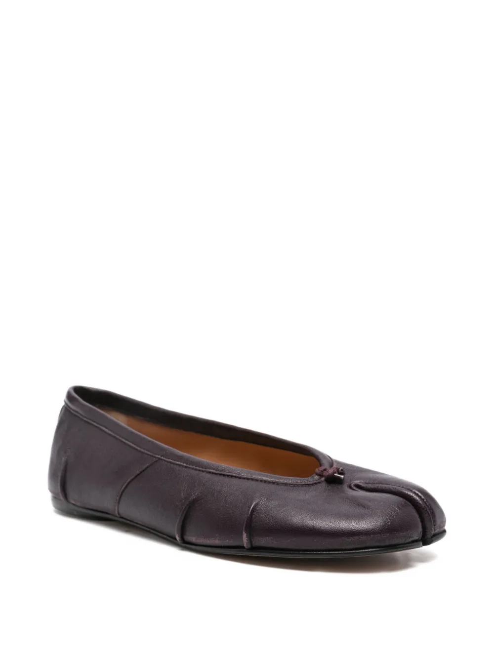 Maison Margiela Leren ballerina's T5148