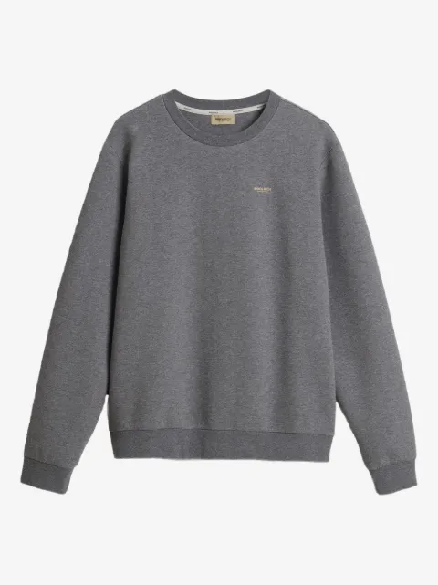 Woolrich sudadera con cuello redondo y logo