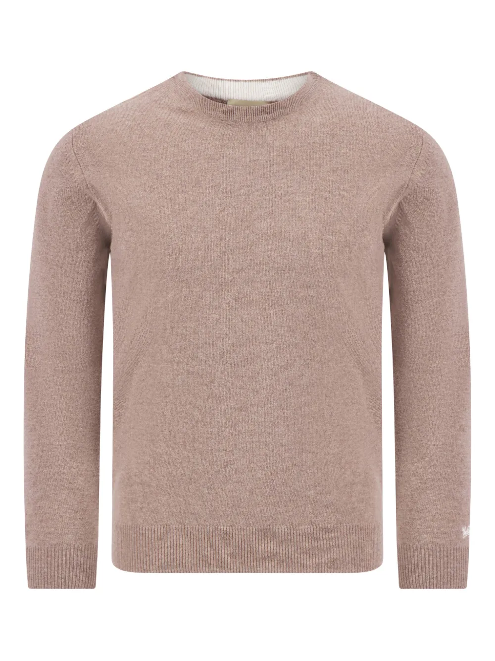Woolrich Crew-neck Wool Sweater In Pink