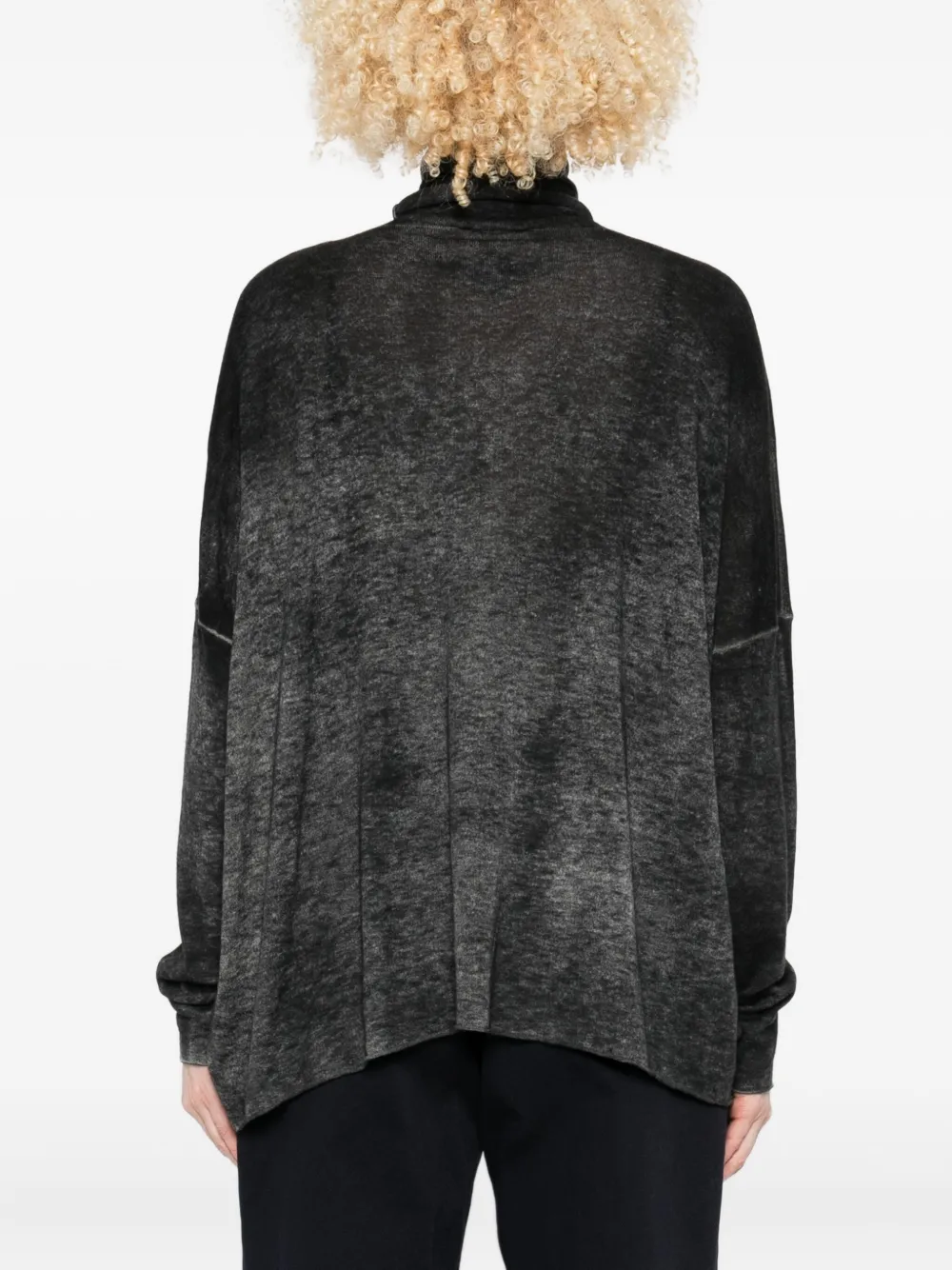 Avant Toi Turtleneck Sweater In Black