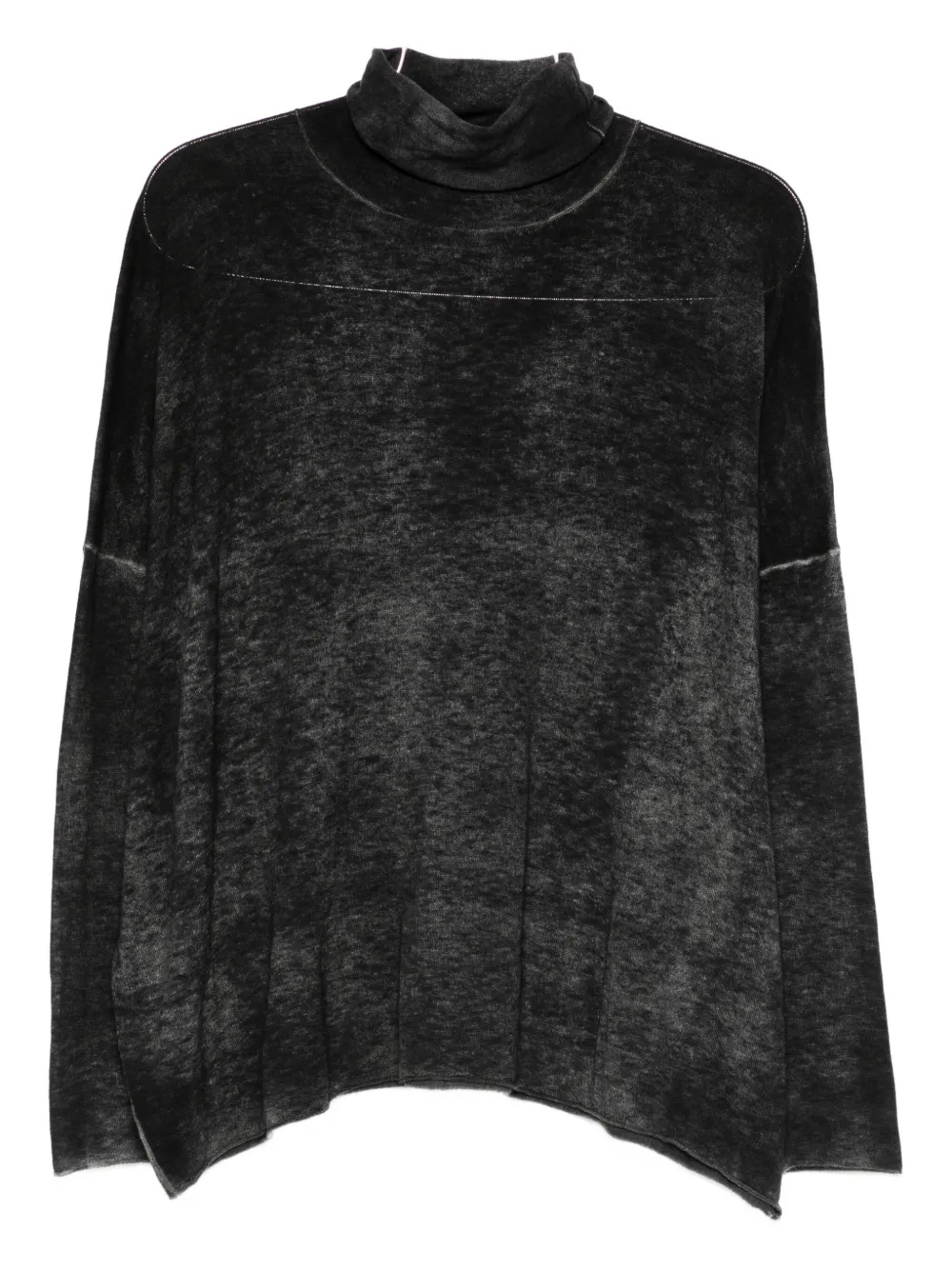 Avant Toi turtleneck sweater | Black | Image 1