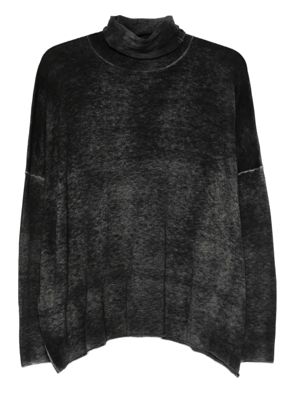 Avant Toi turtleneck sweater | Black | Image 1