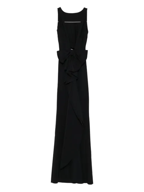 CHIARA BONI La Petite Robe bow-detail draped maxi dress