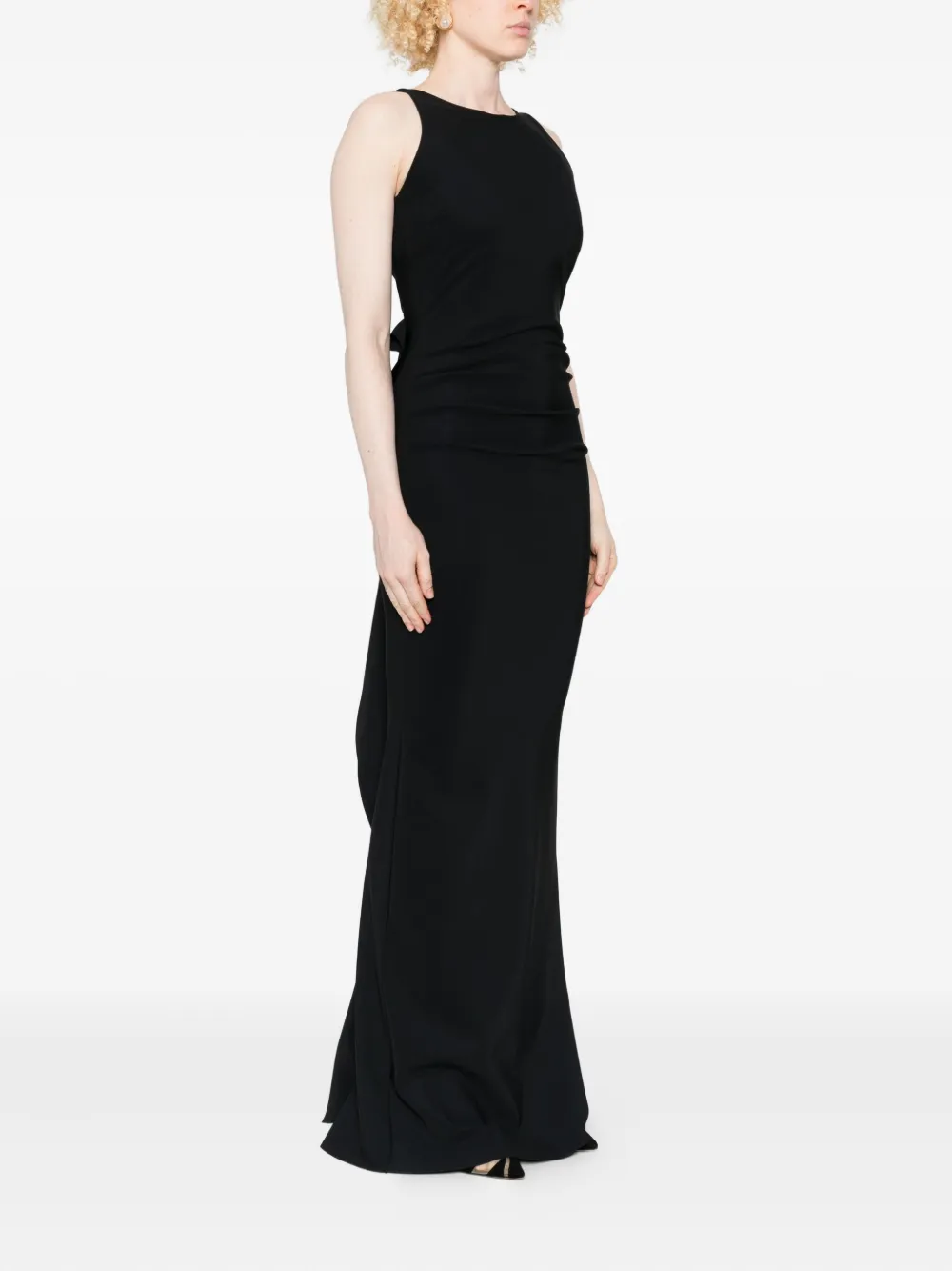 CHIARA BONI La Petite Robe Jurk met strik-detail Zwart