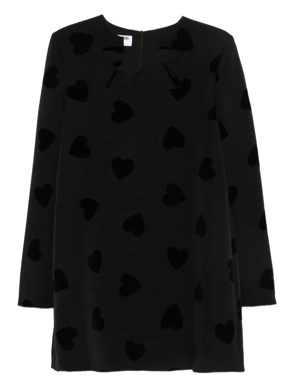 Платье с сердечками от Moschino