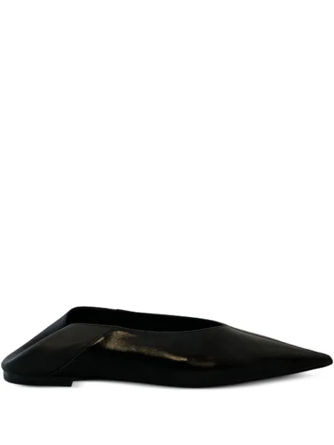 Saint Laurent Nour pointed-toe leather mules