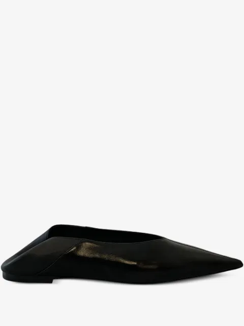 Saint Laurent Nour pointed-toe leather mules