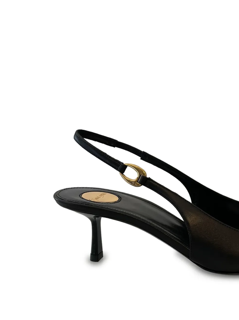 Saint Laurent 50mm Vendome slingback pumps Black