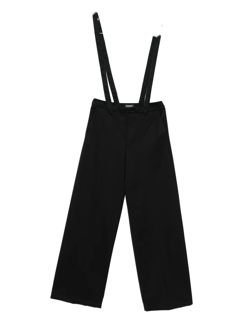 Dondup Suspender Trousers In Black