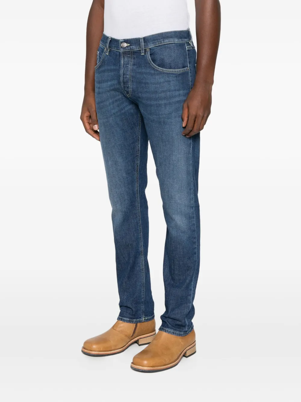 Dondup Straight-leg Jeans In Blue