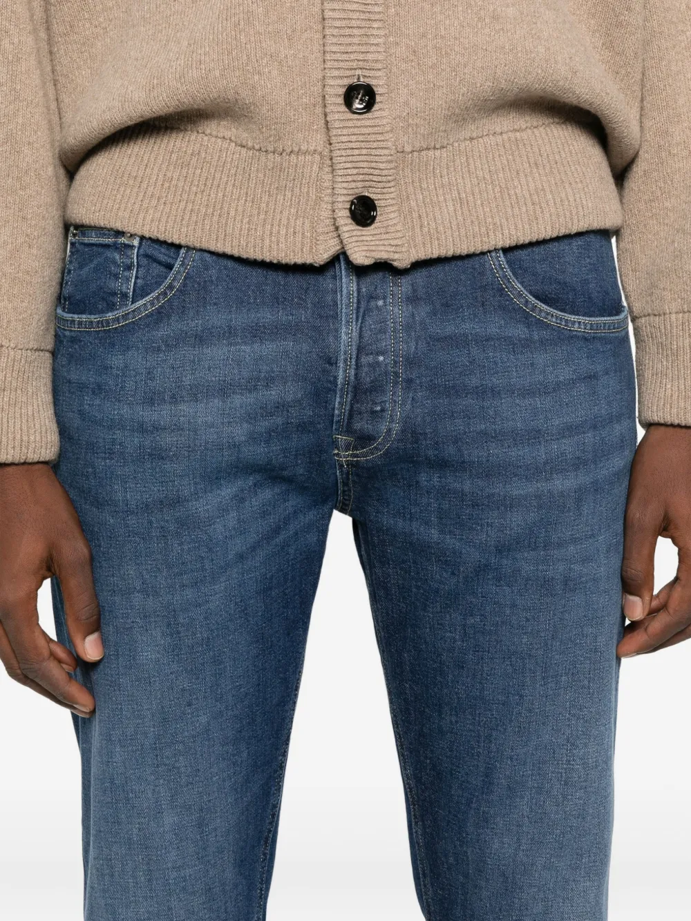Dondup Straight-leg Jeans In Blue