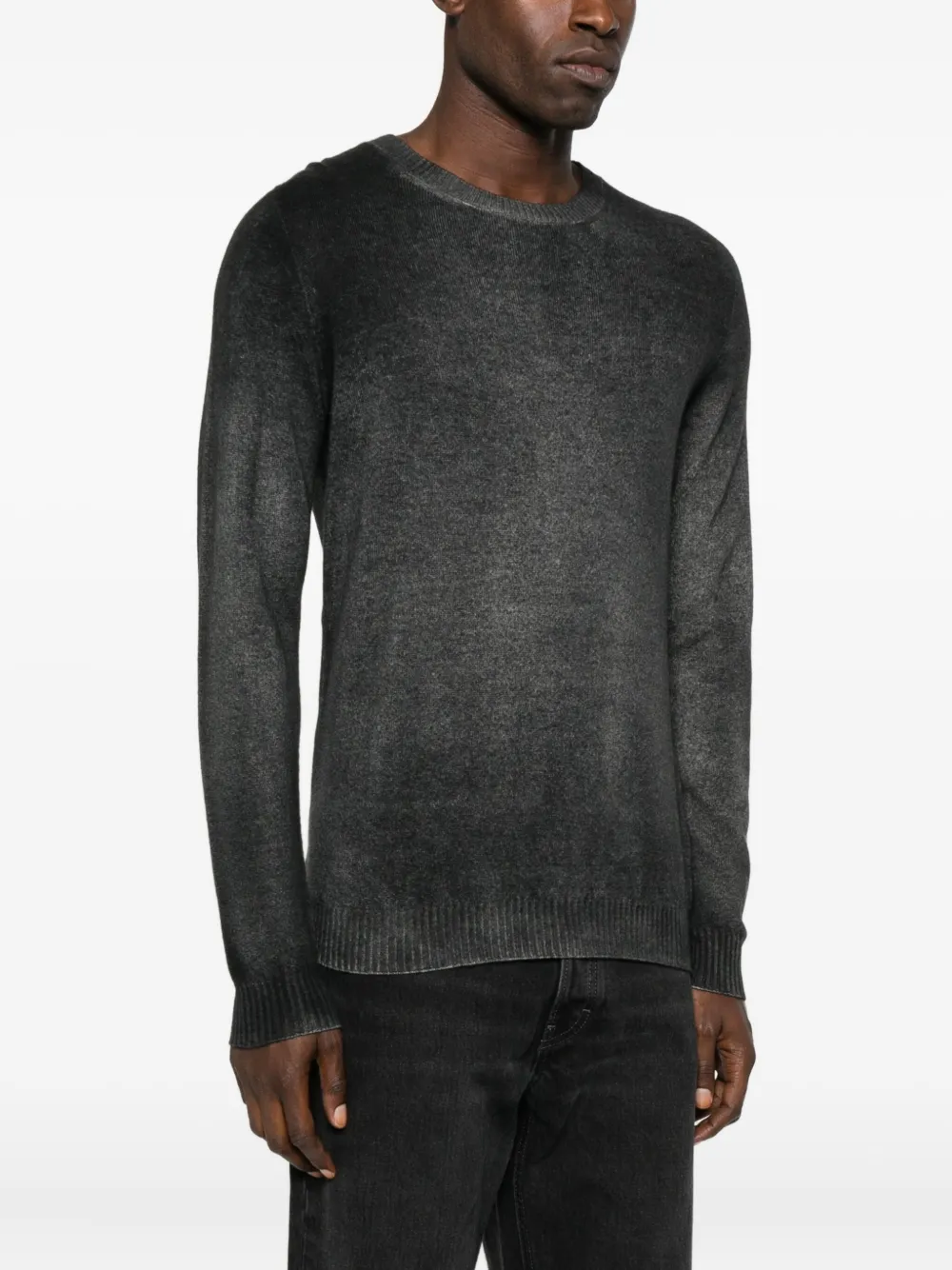 Avant Toi Fijngebreide trui Zwart