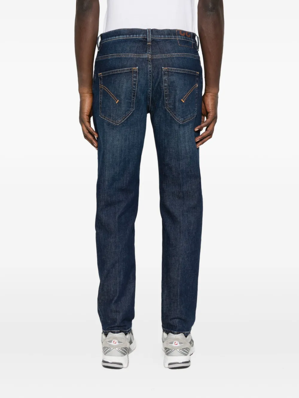 DONDUP Jeans met toelopende pijpen Blauw