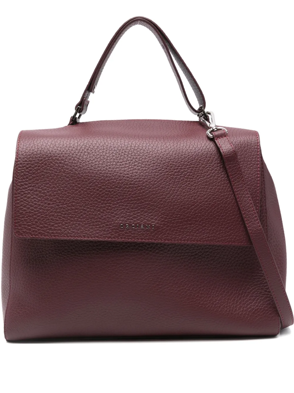 Orciani Versatile Handbag Adjustable Strap In Red