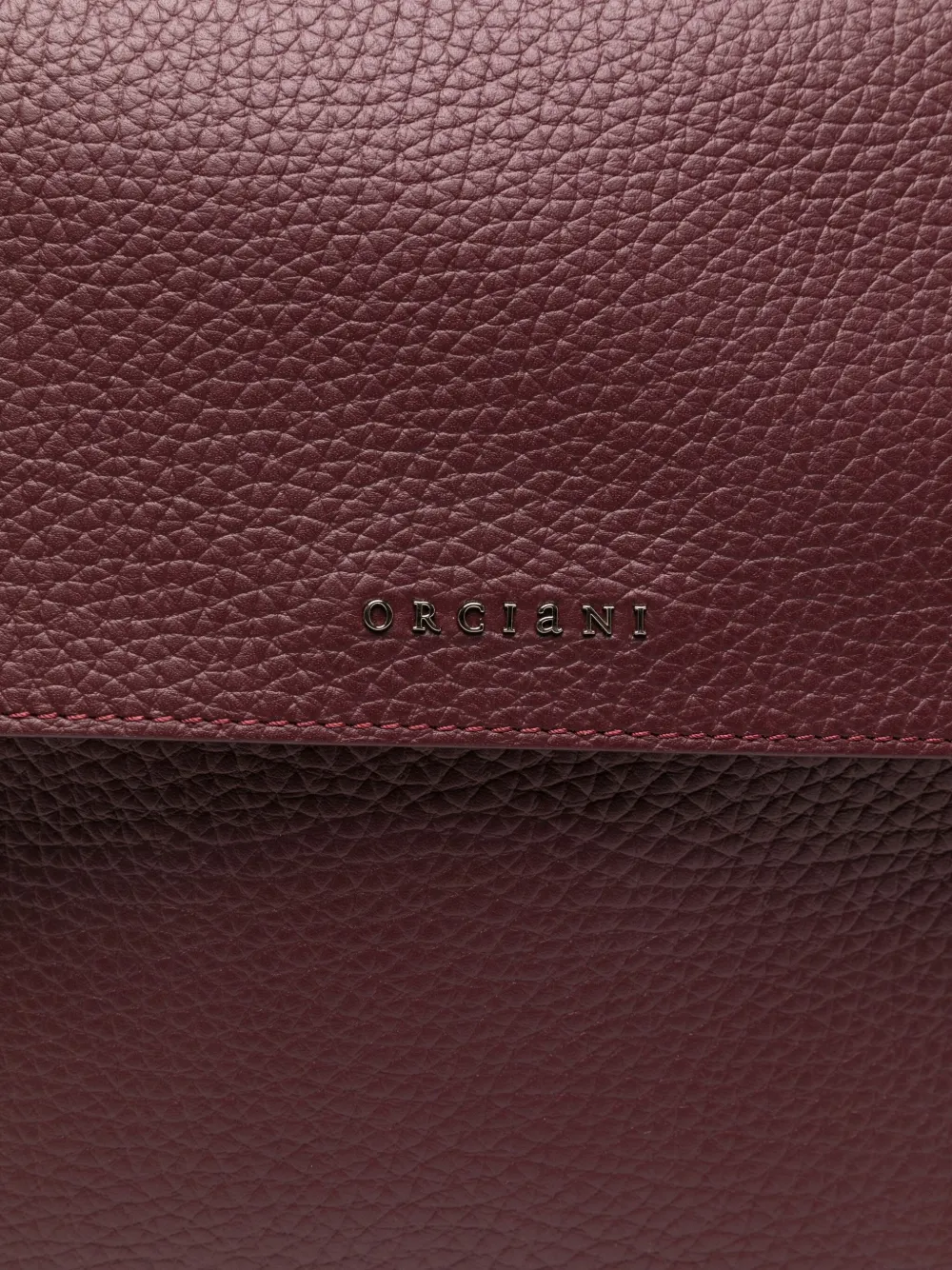 Orciani Versatile Handbag Adjustable Strap In Red