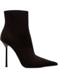 Le Silla 130mm pointed-toe stiletto boots - Brown