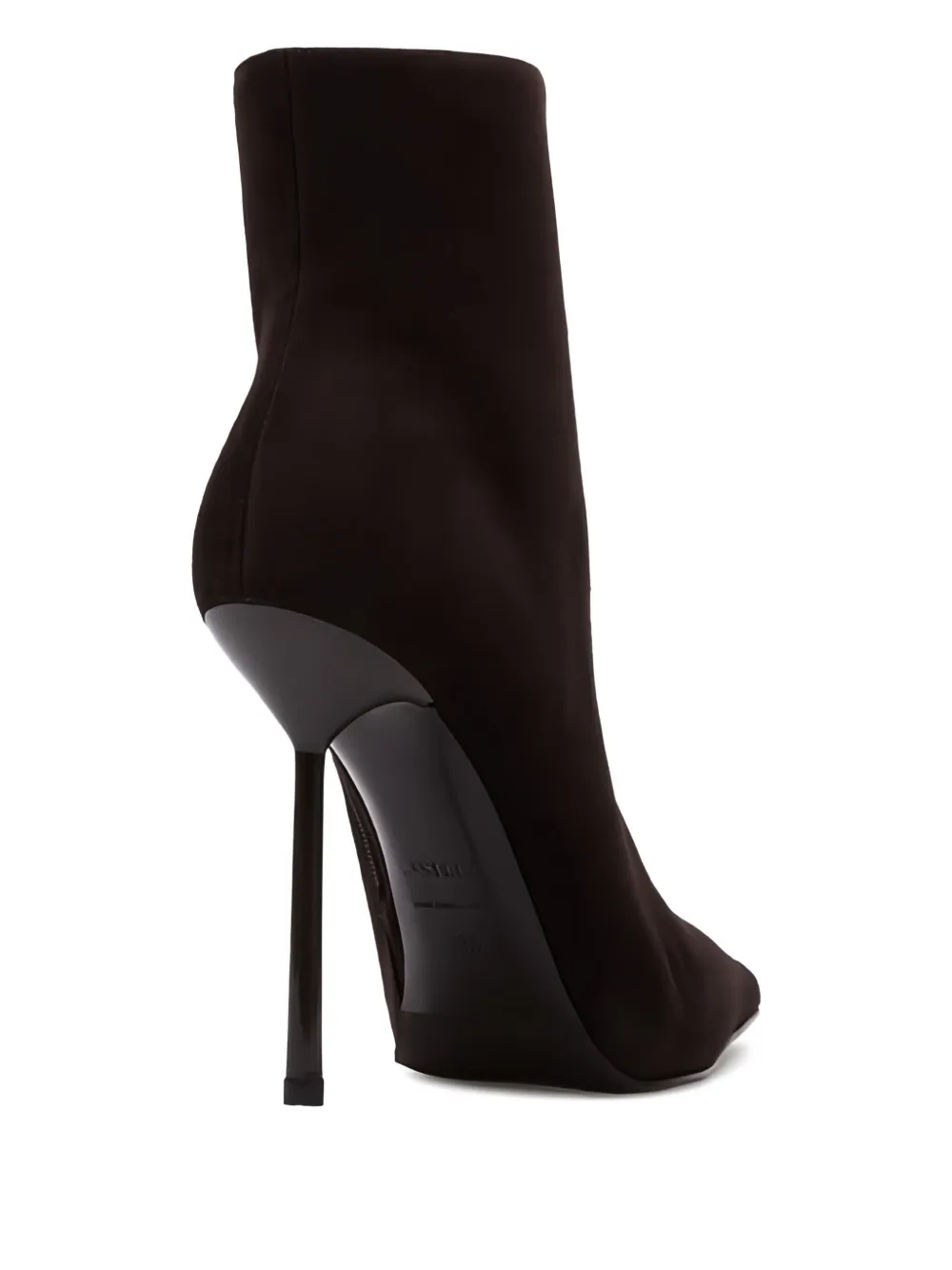 Le Silla 130 mm stiletto laarzen met puntige neus Bruin