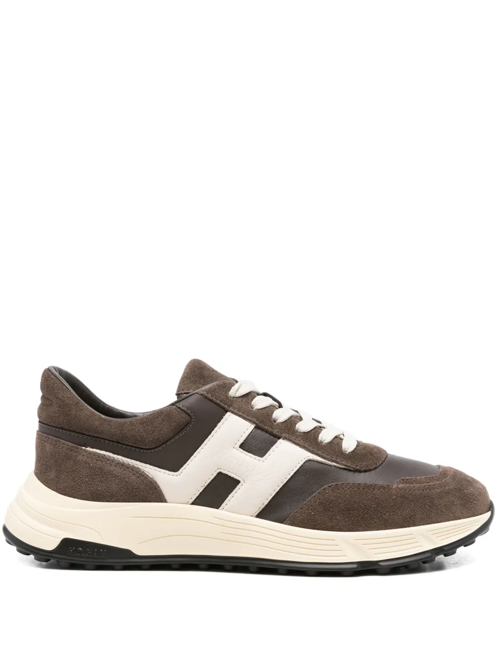 Hogan tenis con paneles | marrón | Image 1