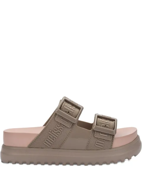 Melissa platform double-strap slides