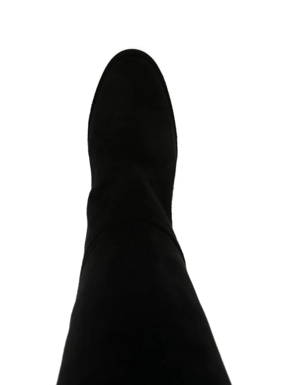 Le Silla block-heel suede boots Black
