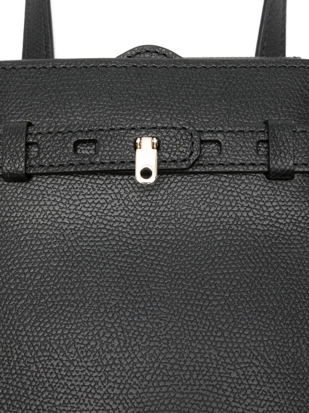 Valextra Brera B-tracollina Slim Crossb In Black