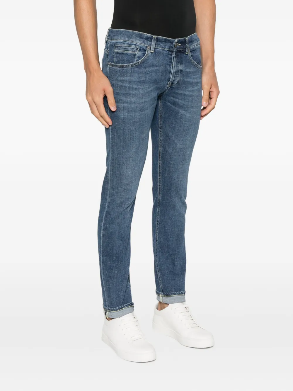 Dondup Slim-cut Jeans In Blue