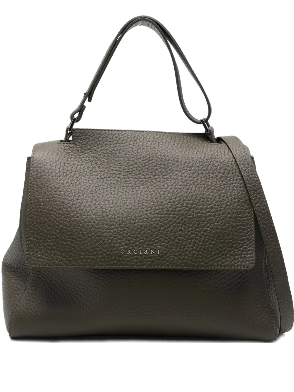 Orciani Sveva Shoulder Bag In Green