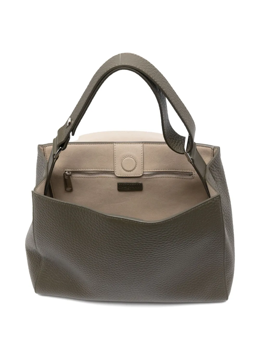 Orciani Sveva Shoulder Bag In Green